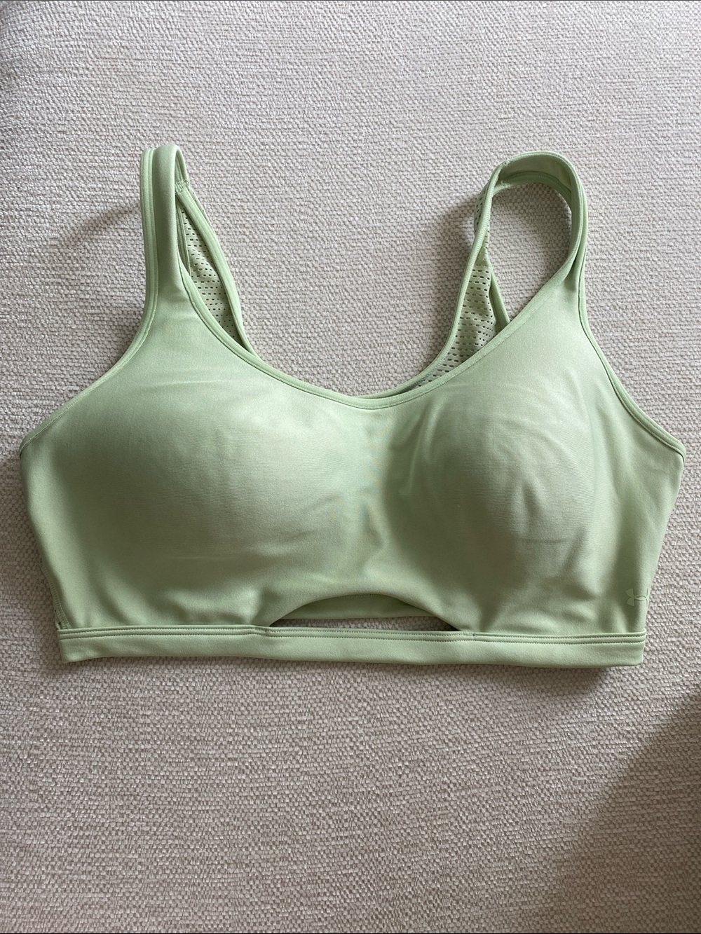 Under Armour Green Wireless Seamless Sports Bra